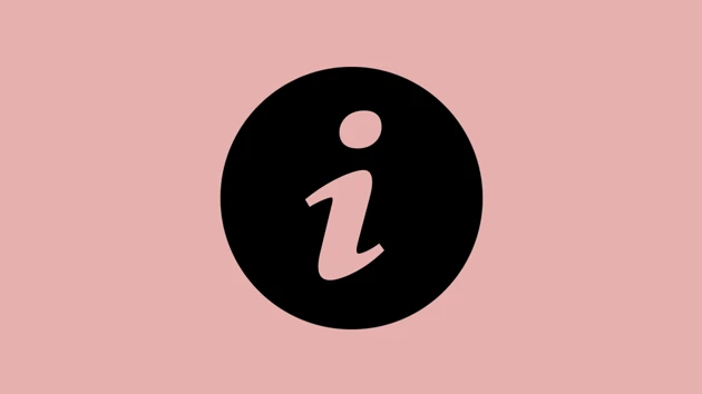 Icon with an i to illustrate information.