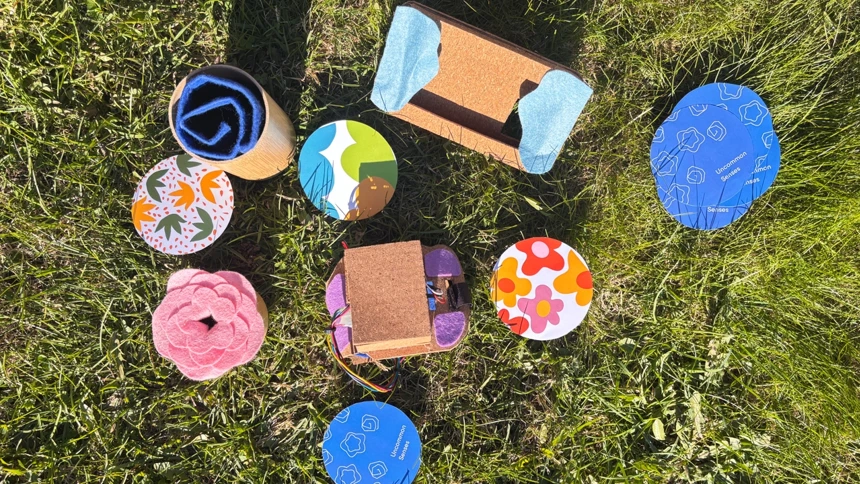 Uncommon Senses explores how interaction design can shift the way children relate to their environments by designing with perception as material.