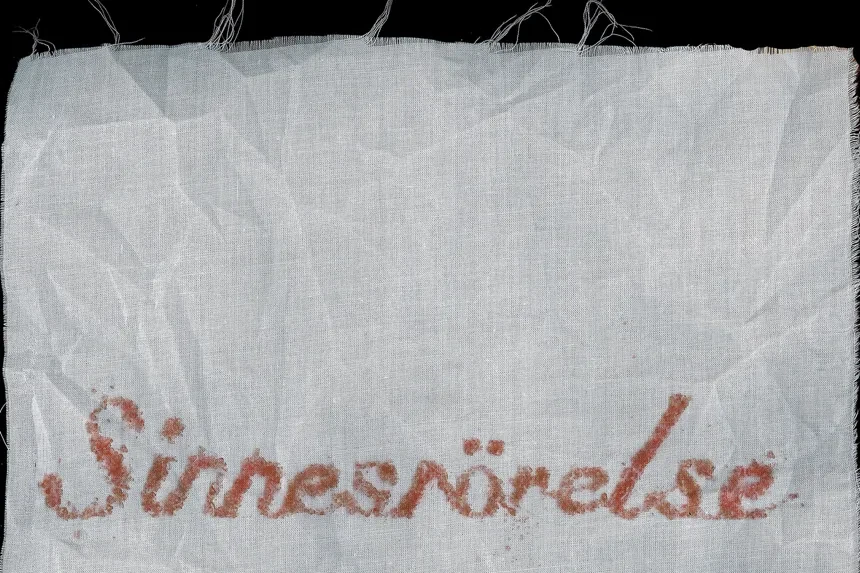 Text på tyg