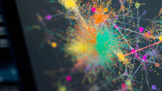 Photo of bioinformatics content on computer screen