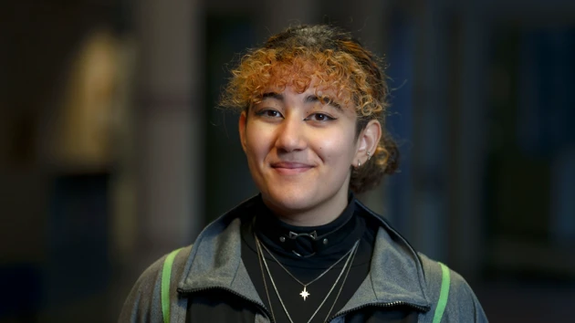Image of a smiling student
