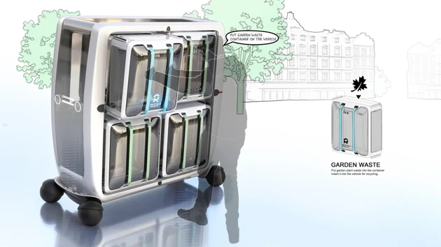 Urban Leaf recycles the garden waste