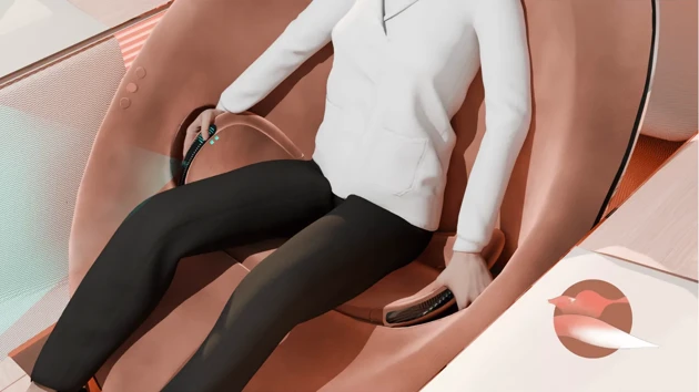 Steering shells. A new way of steering that accelerates by moving the hand forward on the black area. Steering is created by moving to the sides.