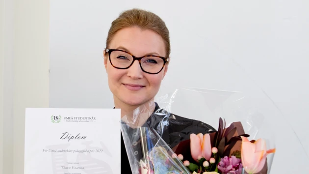 Porträtt på Therese Enarsson, docent vid Juridiska institutionen.
