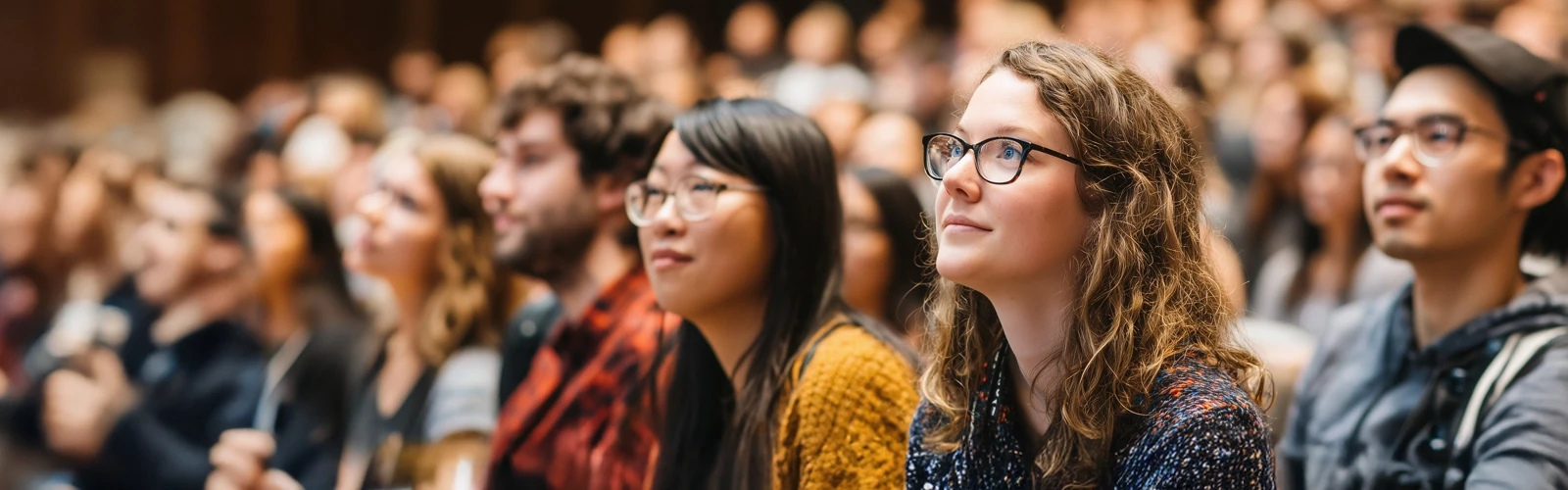 Studenter i föreläsningssal