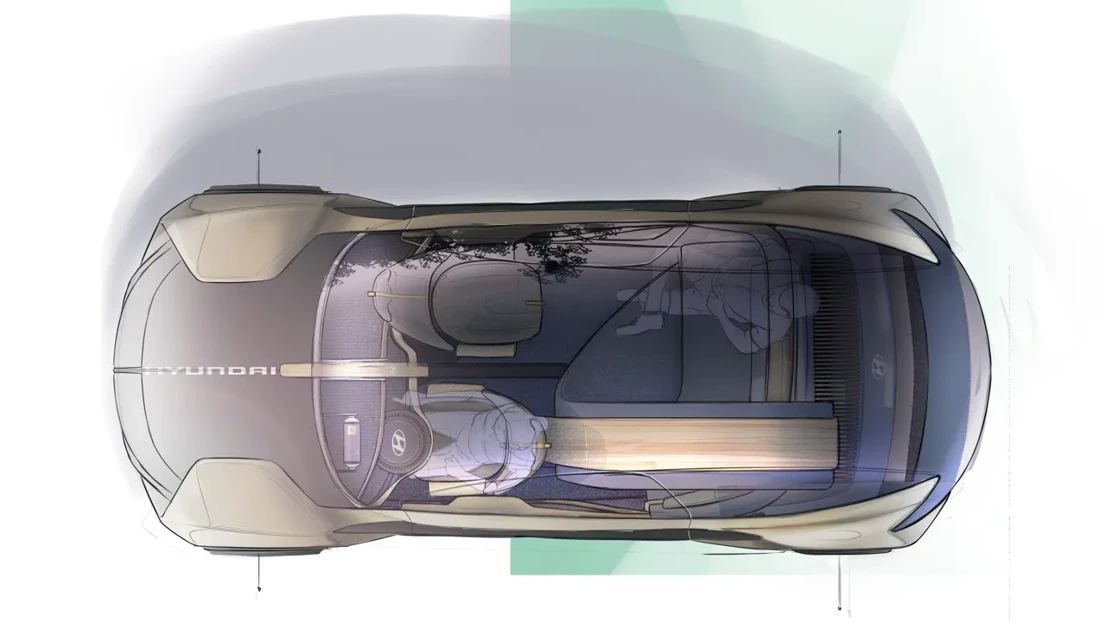 The Hyundai Uliui Sphere provides an analogue space where the users, through digital detoxing, can enjoy a space to achieve a mental state of ‘hitting mung’.