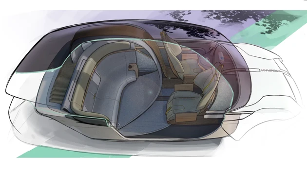 The Hyundai Uliui Sphere provides an analogue space where the users, through digital detoxing, can enjoy a space to achieve a mental state of ‘hitting mung’.