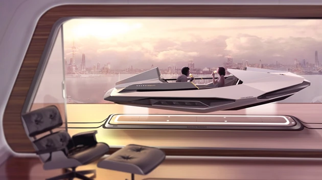 Image of Yuhan Zhang's graduation project, a versatile mobilitity solution for Volvo