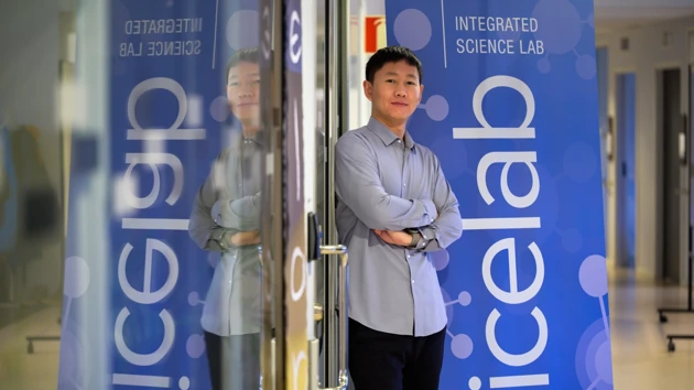 Yanjun Zan photographed in IceLab