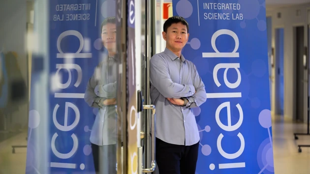 Yanjun Zan photographed in IceLab