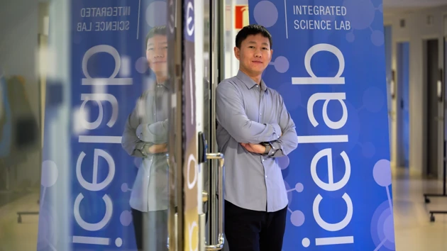 Yanjun Zan photographed in IceLab