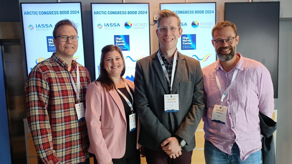 Hans Pettersson, Rebecca Tapper, Albin Stjernbrandt and Jens Wahlström