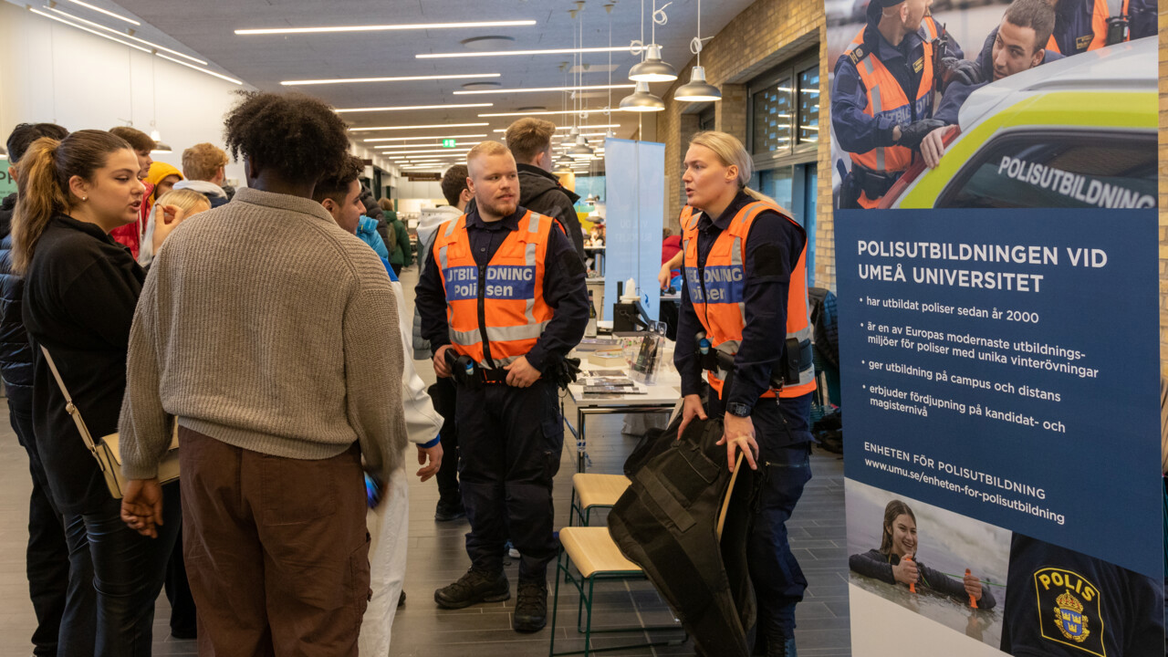 Öppet hus polisutbildningen 2022