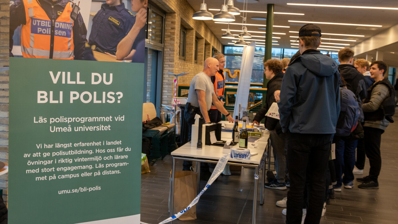 Öppet hus polisutbildningen 2022