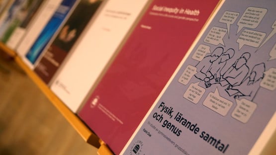 Bild på avhandlingar Genuforskarskolan