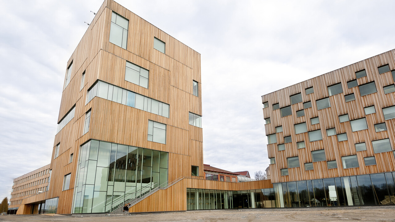 Bild på Bildmuseet och Arkitekthögskolan