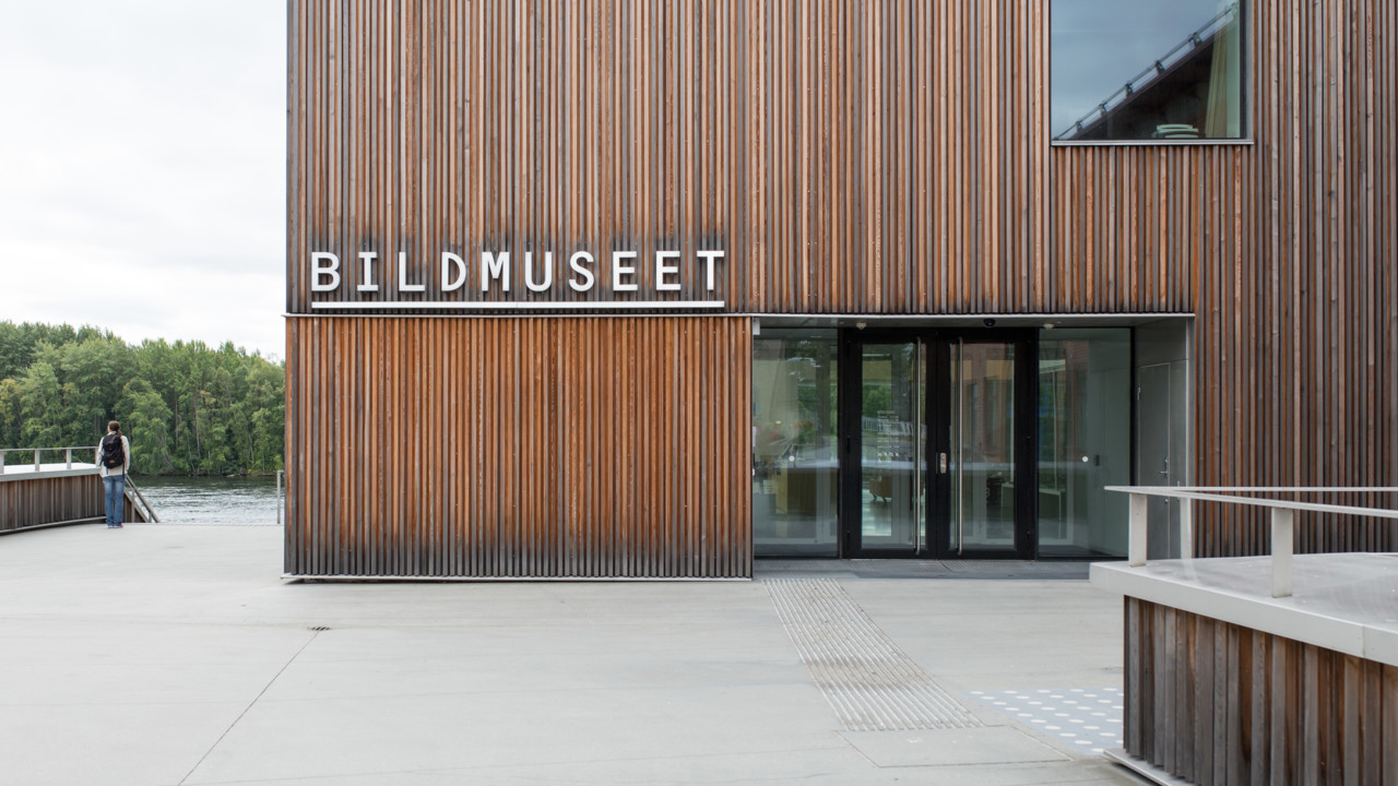 Bildmuseets entré