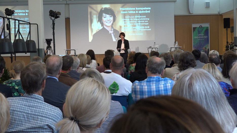 Film: Seminariet "Framtidens kompetens inom hälsa och sjukvård"