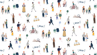 DDB 50 år illustration