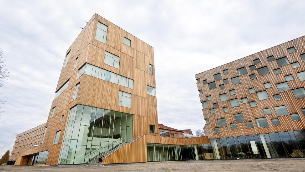 Bild på Bildmuseet och Arkitekthögskolan