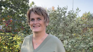 Porträtt på Lena Jutterström, lektor vid institutionen för omvårdnad vid Umeå universitet