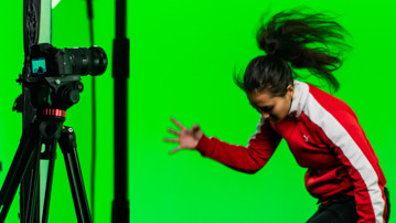 Inspelning med green screen