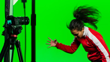 Inspelning med green screen