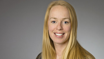 Porträtt på Anna Överby Wernstedt, forskare vid MIMS, Umeå universitet.