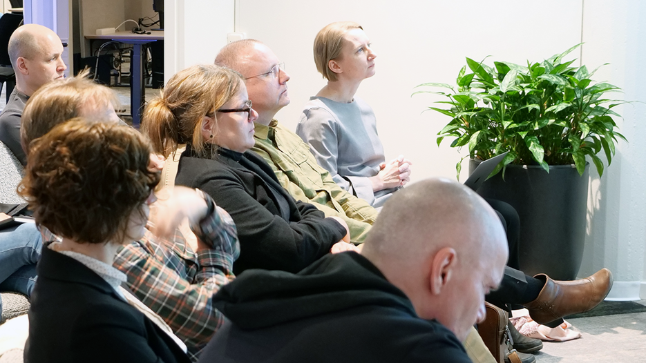 Publik under evenemang i Humlab