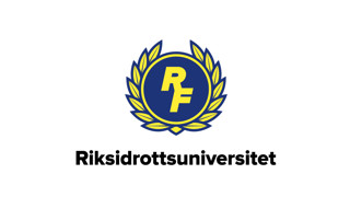 Riksidrottsuniversitetets logotyp.
