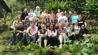 Gruppbild på ZikaPLAN-projektet vid konsortiemöte i Colombia.