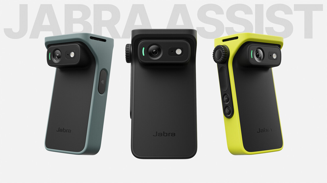 Jabra Assist is a high-bandwidth, live-video-enabled communication device for use by emergency services, replacing the hand-held radio.