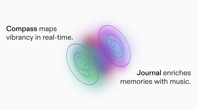 Nectar combines a real-time vibrancy map with a music journal.