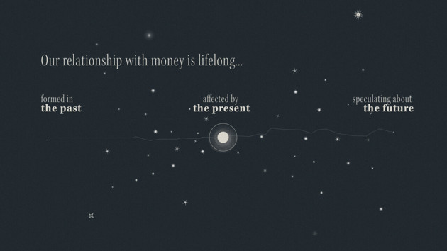 The speculative nature of money lies in the unfolding of the present, where understanding our past and our present can frame a new future.