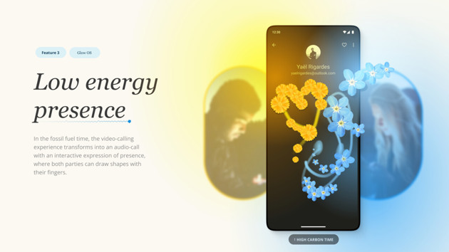 Feature 3: Low energy presence.