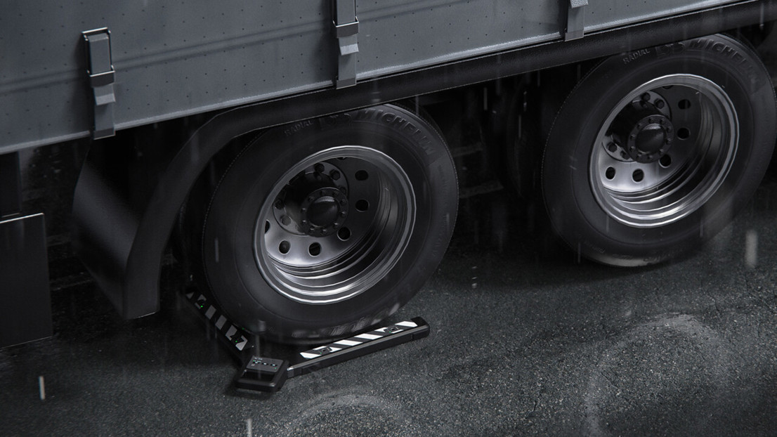 Silvester Kössler / NWTN: Replacing the industry standard for weighing trucks and other cargo vehicles by utilising basic 3d-scanning technology in combination with tire pressure monitoring.
