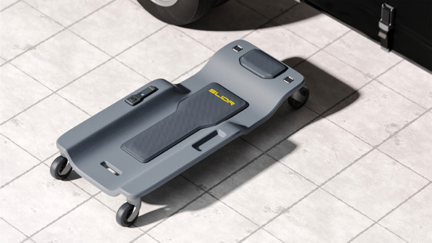 Thilo Fiebig & Yash Saboo / Slidr: An advanced inspection creeper specially designed for truck inspection officers.