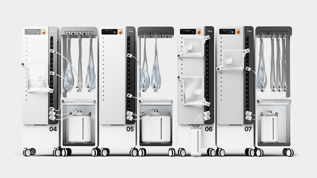 Full view of the Flöx product system