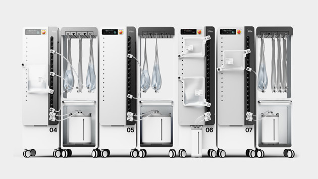 Full view of the Flöx product system
