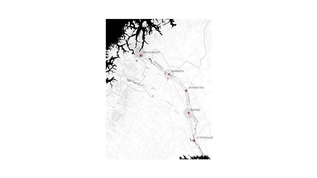 Sites of the landmarks