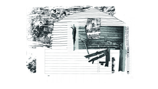 Drawing, Portrait of The Wall.