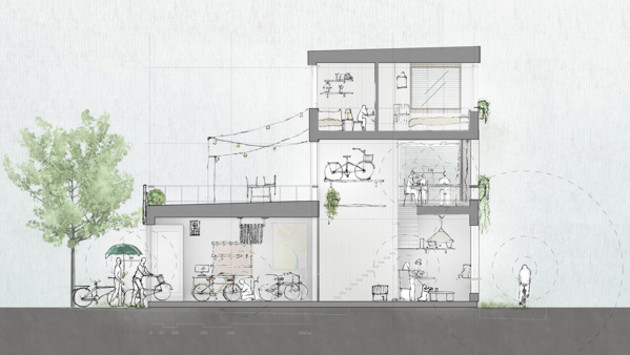 Drawing, student work