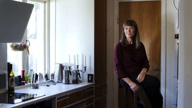 Porträtt på Maria Göransdotter, universitetsadjunkt på Designhögskolan, Umeå universitet.