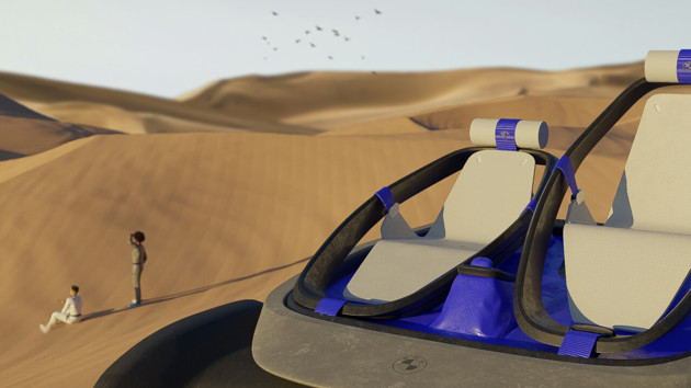 BMW x EARTHRISE x YAK represents a vision of the future for net-positive mobility.