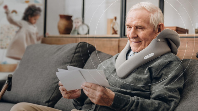 NORA, a noise-canceling hoodie that anyone can wear in order to have privacy while living with many family members.