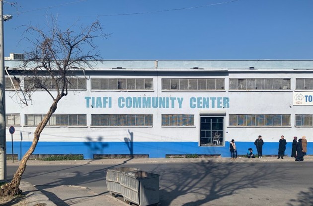 The TIAFI Community Center in Izmir