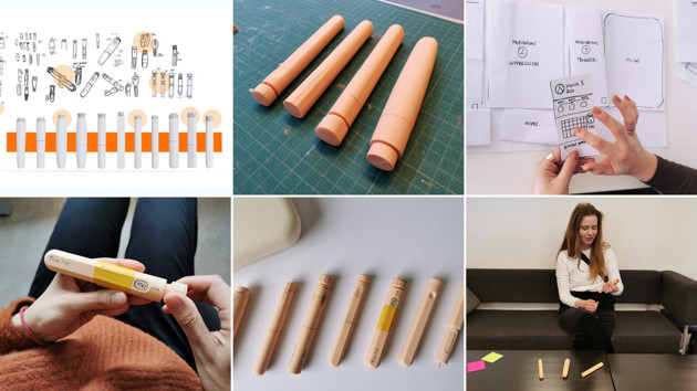 Sketches & exploration, mockups and validations.