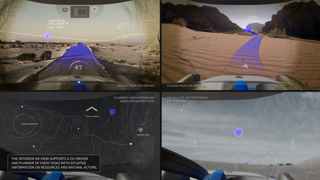 BMW x EARTHRISE x YAK represents a vision of the future for net-positive mobility.